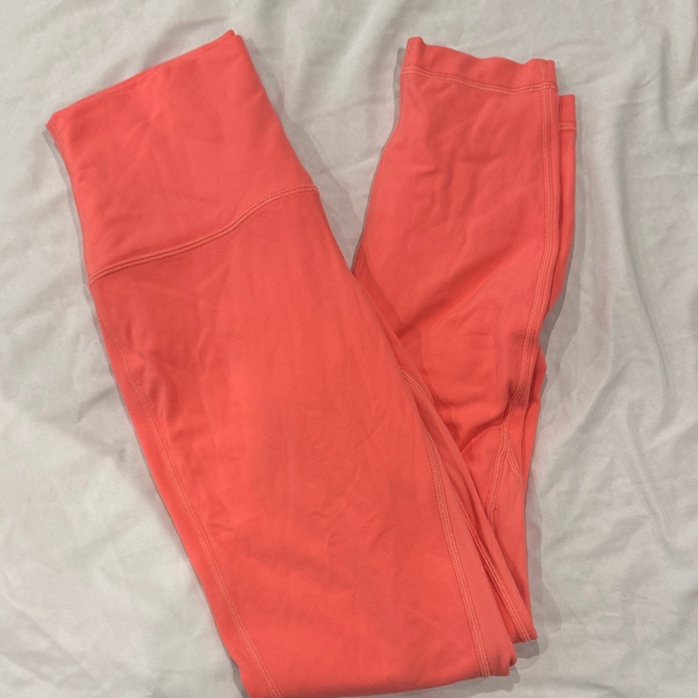 Pink milkshake lululemon align Leggings